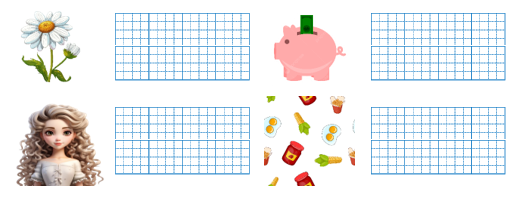 Em hãy tìm các từ phù hợp để gọi tên các hình sau: (ảnh 1)