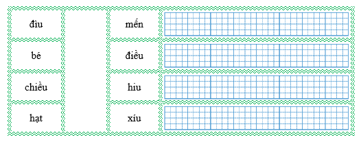 Nối đúng rồi viết lại từ ngữ: (ảnh 1)