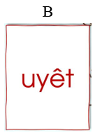 Từ “quyết tâm” có chứa vần nào dưới đây: (ảnh 2)