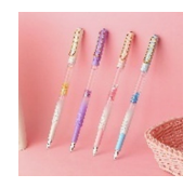 Đây là gì?   A. Bút chì B. Bút mực C. Thước kẻ (ảnh 1)