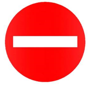 Hình ảnh sau phù hợp với loại biển báo nào? (ảnh 1)