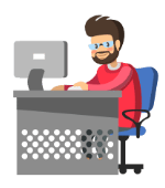 Look at the picture and choose the letter A, B, C or D to complete the sentences.My favourite subject is IT because I want to be an ______________. (ảnh 1)