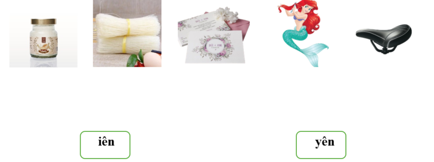 Nối đúng: iêu yên (ảnh 1)