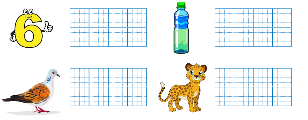 Em hãy tìm các từ phù hợp để gọi tên các hình sau: (ảnh 1)