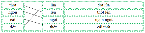 Nối đúng rồi viết lại từ ngữ: (ảnh 2)