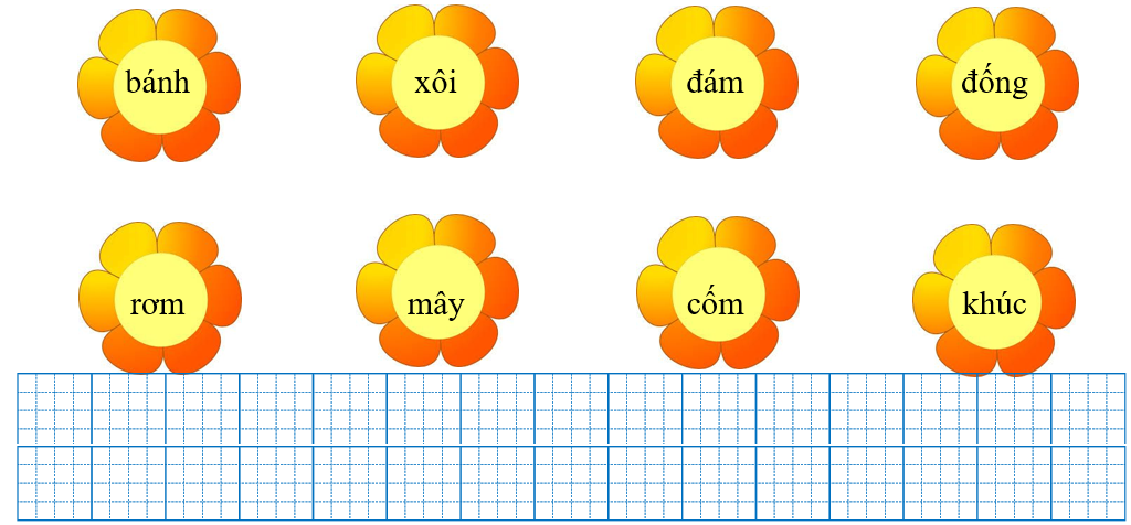 Nối đúng rồi viết lại từ ngữ: (ảnh 1)