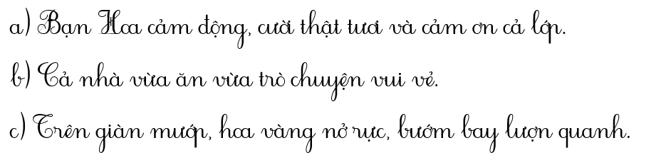 Điền các từ trong khung phù hợp vào chỗ trống: (ảnh 2)