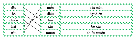 Nối đúng rồi viết lại từ ngữ: (ảnh 2)