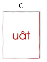 Từ “quyết tâm” có chứa vần nào dưới đây: (ảnh 3)