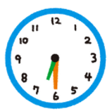 Look at the picture and choose the letter A, B, C or D to complete the sentences.What time is it? - It’s ________________. (ảnh 1)