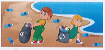 An và Hoa cùng nhau nhặt vỏ chai nhựa trên bãi biển. An nhặt được 40 vỏ chai. An nhặt được nhiều hơn Hoa 10 vỏ chai. a. Hỏi Hoa nhặt được bao nhiêu vỏ chai nhựa? (ảnh 1)