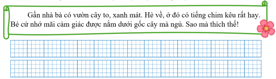 Tìm tiếng có chứa vần “ay” hoặc “ây” trong đoạn văn sau: (ảnh 1)
