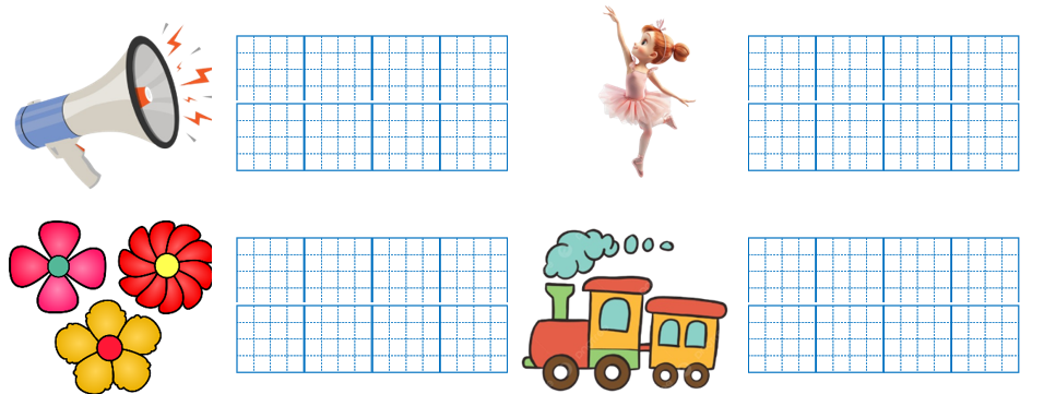 Em hãy tìm các từ có tiếng chứa vần “oa”, “oe” để gọi tên các hình sau: (ảnh 1)