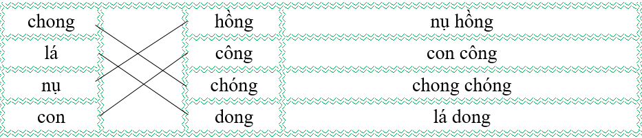 Nối đúng rồi viết lại từ ngữ: (ảnh 2)