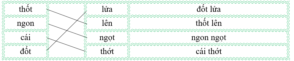 Nối đúng rồi viết lại từ ngữ: (ảnh 2)