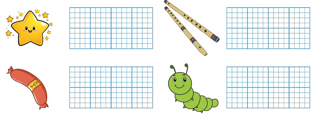 Em hãy tìm các từ có tiếng chứa “s”, “x” để gọi tên các hình sau: (ảnh 1)