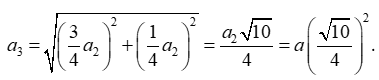 a) Cho hình vuông C1 có cạnh bằng a (ảnh 2)
