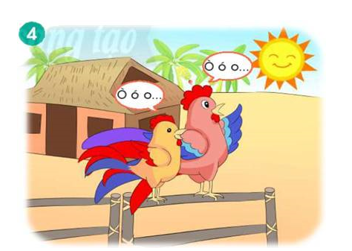 Bức tranh dưới đây phù hợp với nôi dung nào? (ảnh 1)