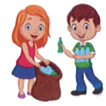 My nhặt được 25 vỏ chai nhựa. An mang 4 vỏ chai nhựa ở nhà đưa thêm cho My. Số vỏ chai nhựa My có tất cả là: (ảnh 1)