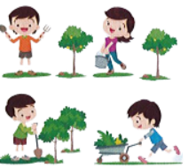 Lớp 2C chia làm hai tổ cùng nhau trồng cây xanh trong khuôn viên trường. Tổ Một trồng được 14 cây xanh. Tổ Một trồng được nhiều hơn tổ Hai 3 cây.  a. Hỏi tổ Hai trồng được bao nhiêu cây xanh? (ảnh 1)