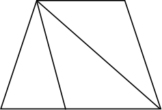 Hình vẽ có: ………. hình tam giác ………. hình tứ giác (ảnh 1)