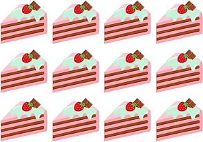 Khoanh tròn vào 1/4 số bánh có trong hình (ảnh 2)