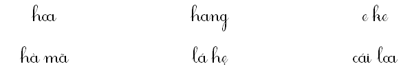 Điền từ “h” hoặc “l” để tạo thành từ có nghĩa: (ảnh 2)