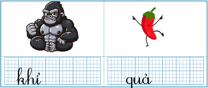 Điền tiếng còn thiếu để hoàn thiện từ cho đúng: (ảnh 1)