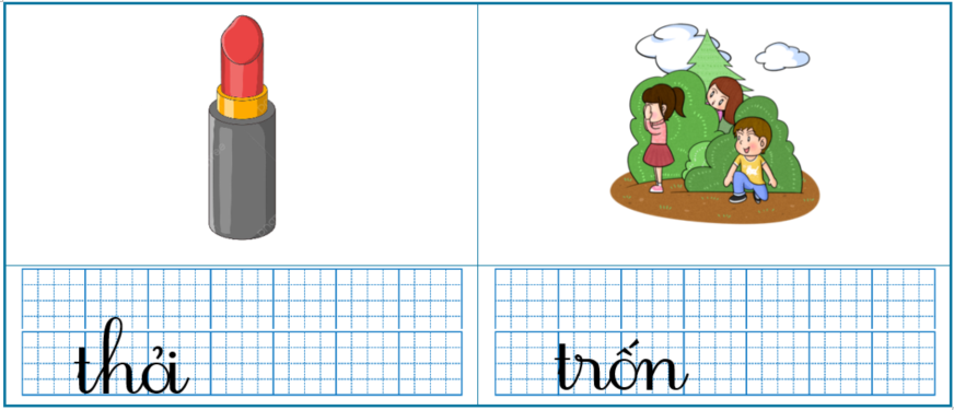 Điền tiếng còn thiếu để hoàn thiện từ cho đúng: (ảnh 1)