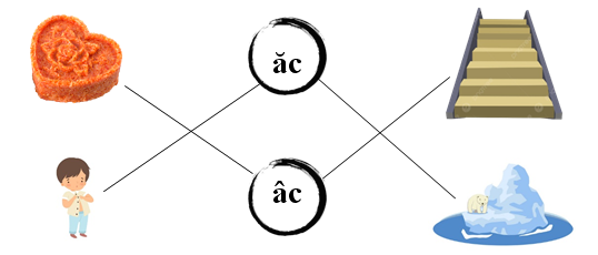 Nối đúng: ăc âc (ảnh 2)