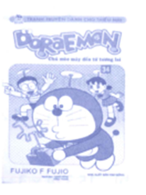 Một tập truyện Doraemon – Chú mèo máy đến từ tương lai của Nhà xuất bản Kim Đồng được bán với giá 16 000 đồng. Mẹ cho Minh 70 000 đồng để mua 4 tập truyện. a) Hỏi Minh mua hết bao nhiêu tiền? (ảnh 1)