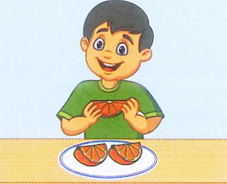 Gia đình An có 8 người. Sau mỗi bữa cơm, mẹ An thường bổ cam để cả nhà ăn tráng miệng. Mỗi thành viên trong gia đình ăn 3 miếng cam. (ảnh 1)