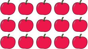  Hãy khoanh tròn vào  số quả trong mỗi hình: (ảnh 2)