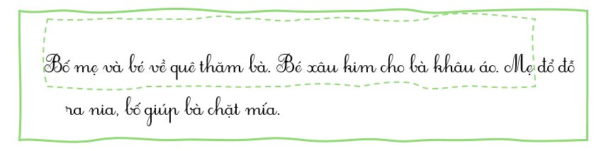 Viết lại các tiếng có chữ “k” trong bài:  (ảnh 1)