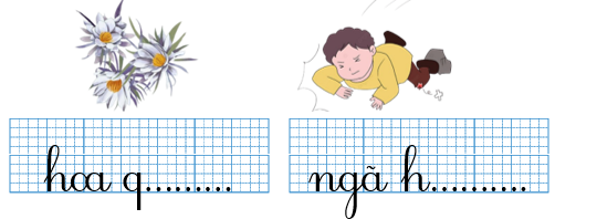 Em hãy điền vần “uynh” hoặc “uych” và dấu thanh thích hợp vào chỗ trống: (ảnh 1)