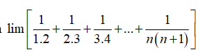 Tính giới hạn Lim f(x)= a (ảnh 1)