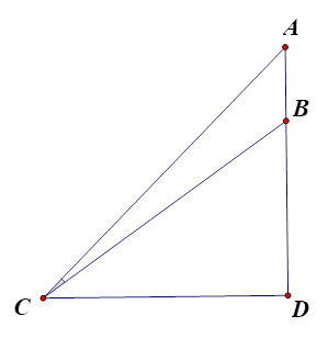 Tính gần đúng tan alpha (kết quả được làm tròn đến hàng phần trăm). (ảnh 2)