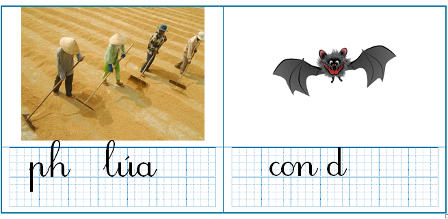 Điền vần còn thiếu để hoàn thiện từ cho đúng: (ảnh 1)