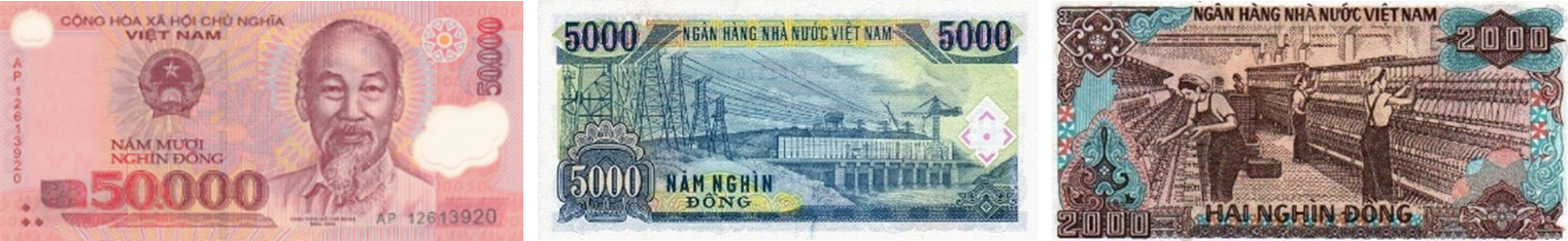 Hình dưới đây có tất cả bao nhiêu tiền? (ảnh 1)