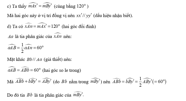 (2,0 điểm) Cho hình vẽ bên. a) Vẽ lại hình (đúng số đo các góc) và viết giả thiết, kết luận của bài toán. (ảnh 4)
