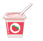 Complete and write the words. _ ogurt ……………….. (ảnh 1)