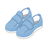 Look and read. Put a tick (✔) or a cross (⨯) in the box.  My shoes are over there. (ảnh 1)