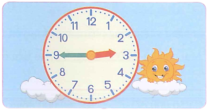 Đồng hồ dưới đây chỉ mấy giờ ? ( 1 điểm) (ảnh 2)