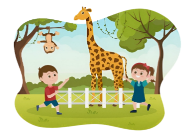 I want to go to the _______. a. zoo b. beach c. park (ảnh 1)