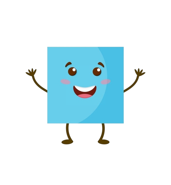 It’s a _________. (Nó là một hình vuông.) (ảnh 1)