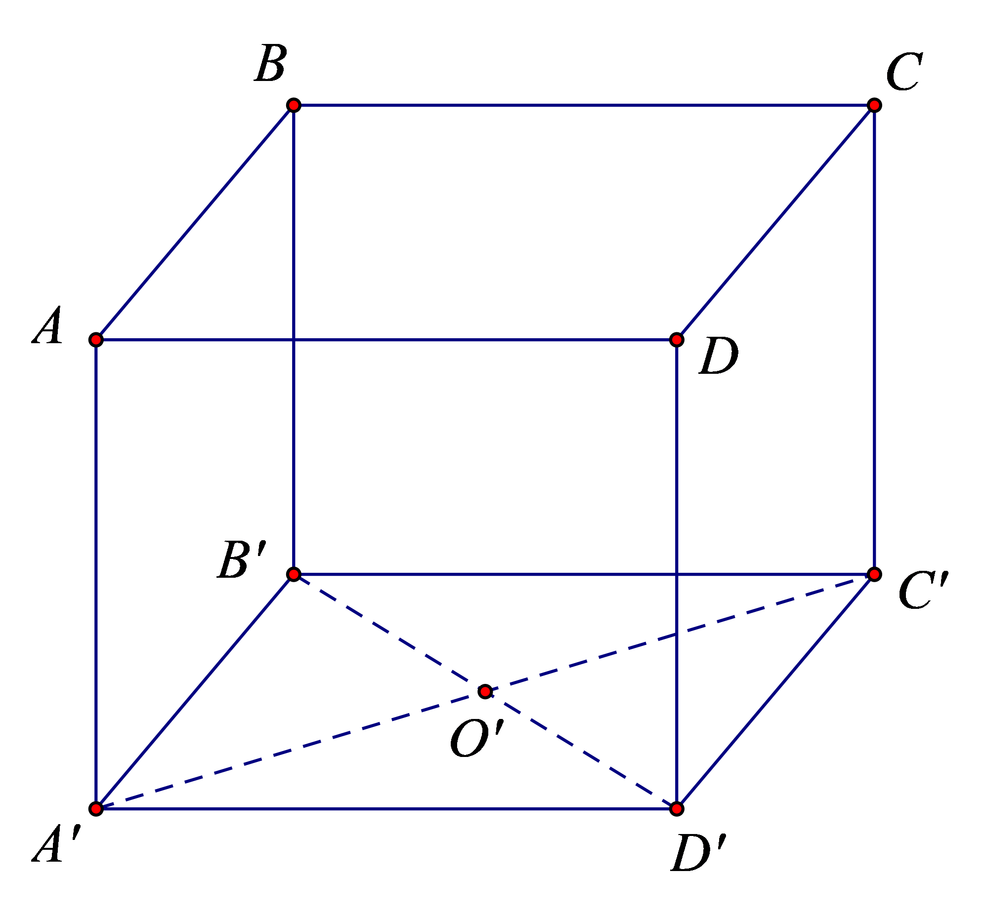 Do đó \(\left( {AC',\left( {A'B'C'} \right)} \r (ảnh 1)