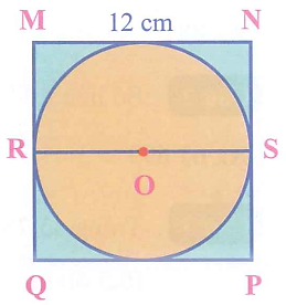 Quan sát hình vẽ và điền vào chỗ trống cho thích hợp: (1 điểm)     - Đoạn thẳng ………….. là bán kính của hình tròn tâm O  - O là trung điểm của đoạn thẳng  - Bán kính của hình tròn tâm O dài …….. cm (ảnh 1)