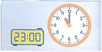 II. Phần tự luận (7 điểm) Bài 1. Số ? (1 điểm)  	  …… giờ hay …… giờ chiều	…… giờ hay …… giờ đêm (ảnh 2)