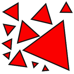 A: How many _______ are there? B: Eleven _______. a. squares b. rectangles c. triangles (ảnh 1)