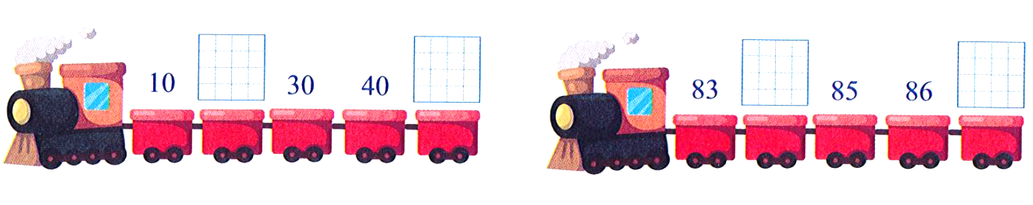II. Phần tự luận. (6 điểm) Bài 1. Số? (1 điểm) (ảnh 1)
